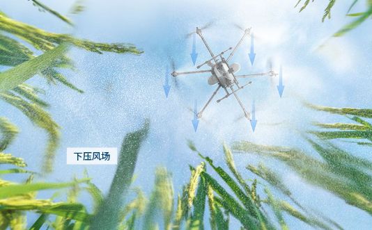噴灑農(nóng)藥的無人機(jī)